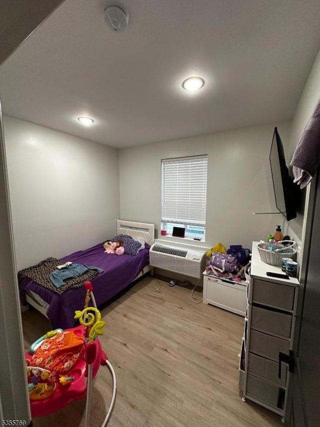 86 N 7th St, Paterson City, NJ 07522 - bedroom with light wood-style floors and recessed lighting