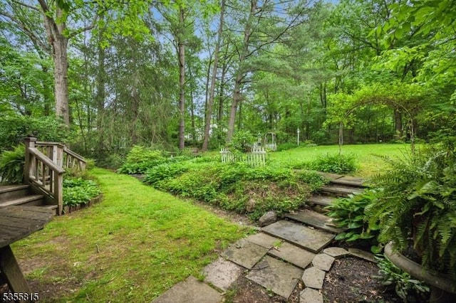 1078 Mountain Ave, Berkeley Heights Twp, NJ 07922 - view of green lawn