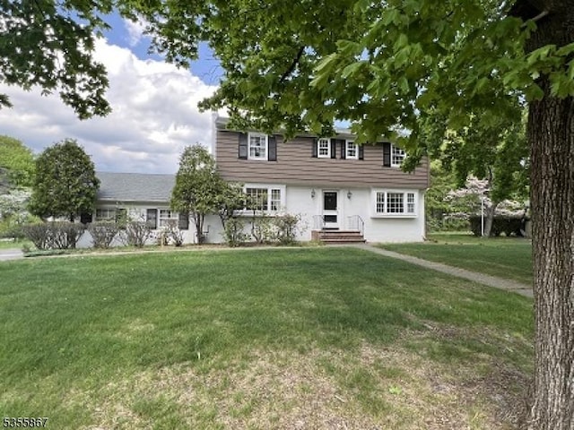 7 Fairhaven Dr, Parsippany-Troy Hills Twp, NJ 07950 - colonial house with a front yard