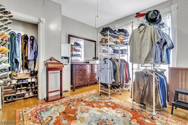 128 W High St, Somerville Boro, NJ 08876 - spacious closet with wood finished floors