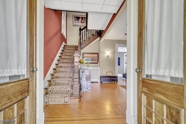 128 W High St, Somerville Boro, NJ 08876 - foyer entrance with stairs