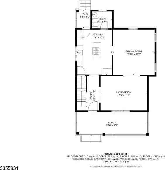 floor plan / room layout