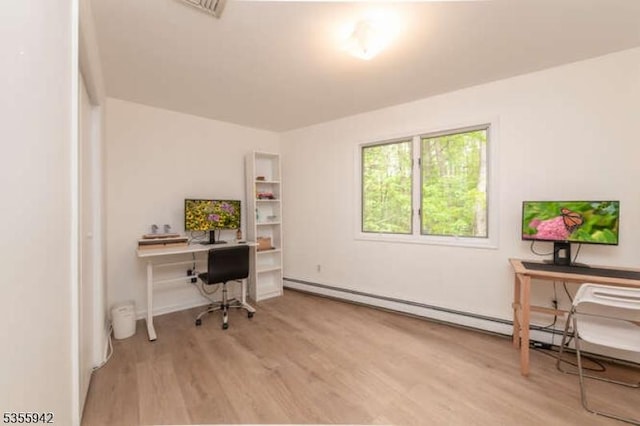 7 Capstan Rd, West Milford Twp, NJ 07480 - home office featuring wood finished floors
