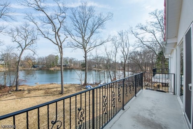 34 W Shore Rd, Mountain Lakes Boro, NJ 07046 - balcony with a water view