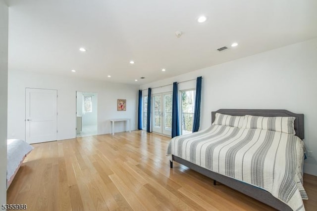 34 W Shore Rd, Mountain Lakes Boro, NJ 07046 - bedroom with light wood-style floors and recessed lighting