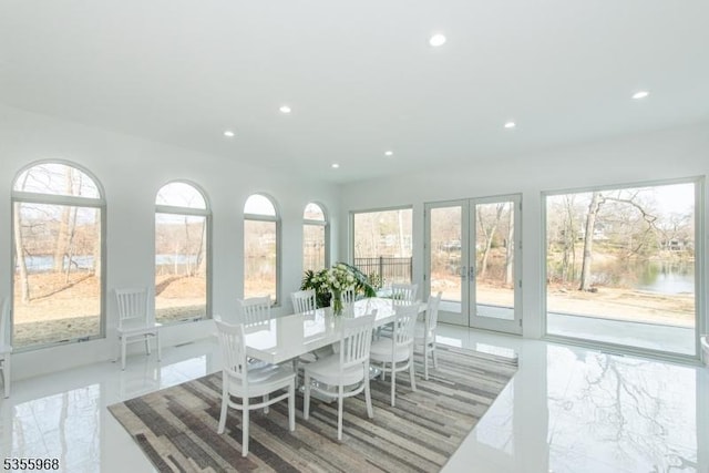 34 W Shore Rd, Mountain Lakes Boro, NJ 07046 - sunroom / solarium with french doors
