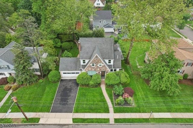10 Highland Pl, West Orange Twp, NJ 07052 - aerial perspective of suburban area