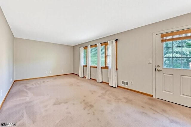 45 Ninth St, Hillsborough Twp, NJ 08821 - carpeted spare room with baseboards