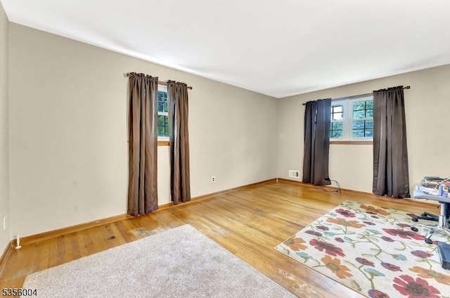 45 Ninth St, Hillsborough Twp, NJ 08821 - unfurnished room featuring wood finished floors and baseboards