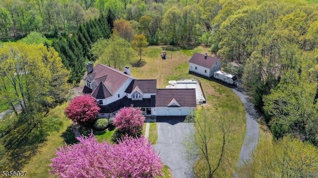 20 Highland Ave, Washington Twp, NJ 07853 - view of subject property featuring a heavily wooded area