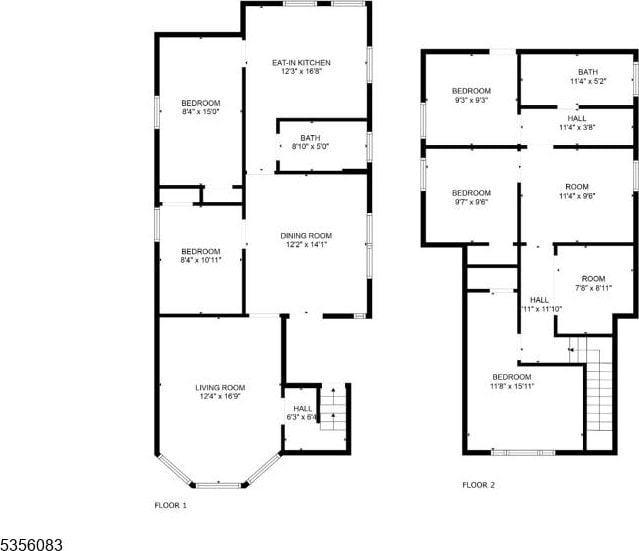 124 E Main St, Paterson City, NJ 07522 - floor plan / room layout