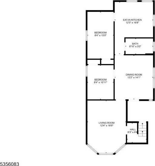 124 E Main St, Paterson City, NJ 07522 - property floor plan