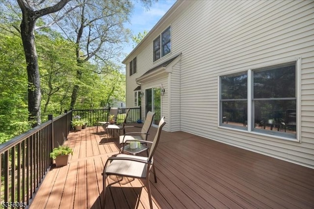 view of deck