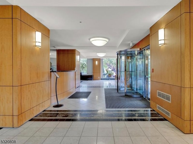 view of community lobby