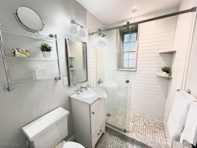 133 Summit Ave Unit 30, Summit City, NJ 07901 - full bath with vanity and a stall shower