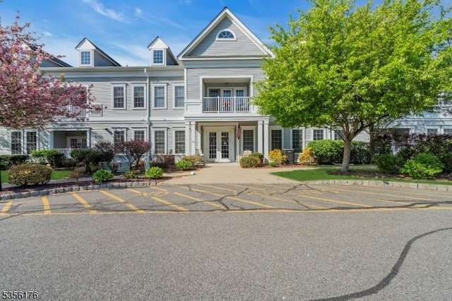 view of front of house featuring french doors