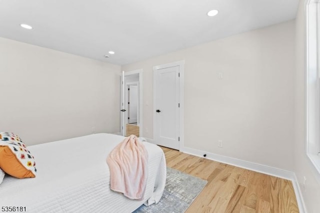 2227 Pine Ter, Scotch Plains Twp, NJ 07076 - bedroom featuring wood finished floors, recessed lighting, and baseboards