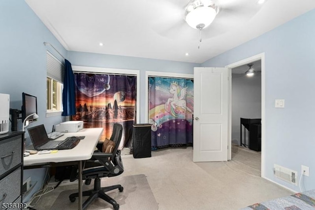 130 Chelsea Way, Bridgewater Twp, NJ 08807 - office space with light colored carpet and a ceiling fan