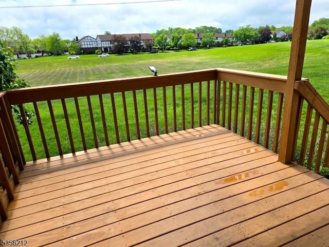 899 Robin Rd Unit 899, Hillsborough Twp, NJ 08844 - wooden terrace featuring a lawn