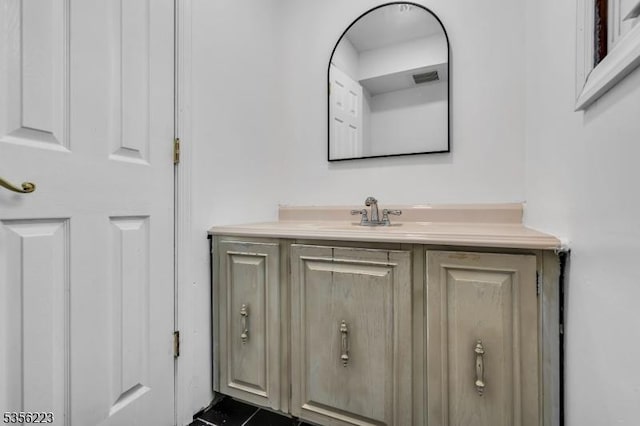 548 Birchwood Rd, Linden City, NJ 07036 - bathroom featuring vanity and tile patterned floors