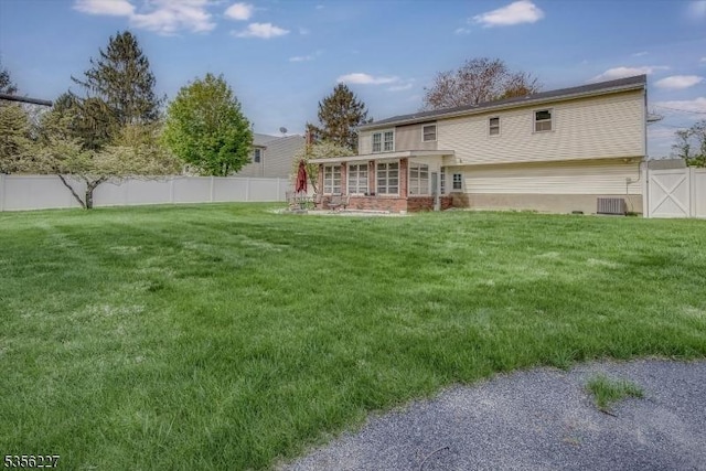 10 Longview Rd, Andover Twp, NJ 07860 - rear view of property featuring a sunroom