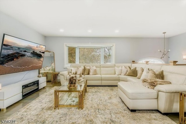 10 Longview Rd, Andover Twp, NJ 07860 - living area featuring recessed lighting