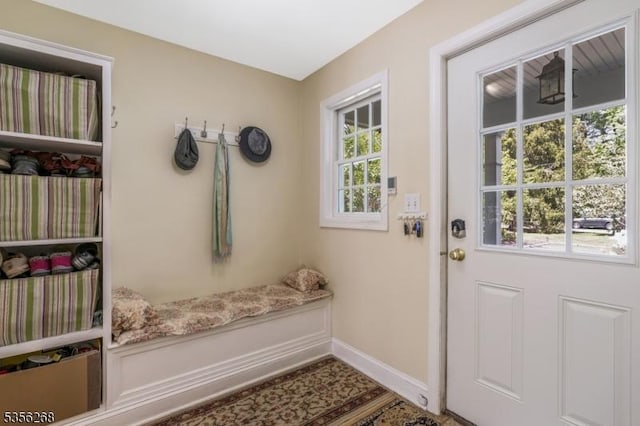 1341 Crim Rd, Bridgewater Twp, NJ 08807 - doorway to outside featuring baseboards