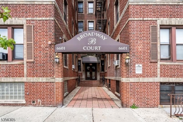 6601 Broadway Unit B3, West New York Town, NJ 07093 - entrance to property featuring brick siding