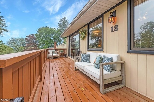 view of deck