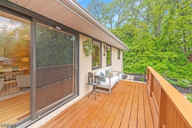 view of deck