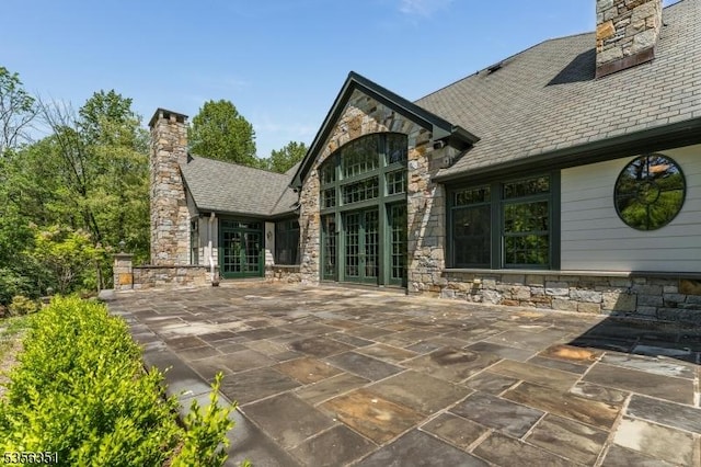 152 Whitebridge Rd, Franklin Twp, NJ 08867 - view of patio featuring french doors