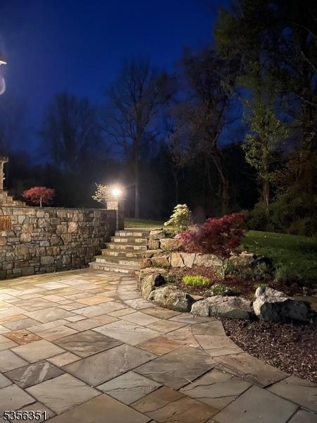 152 Whitebridge Rd, Franklin Twp, NJ 08867 - view of patio at night