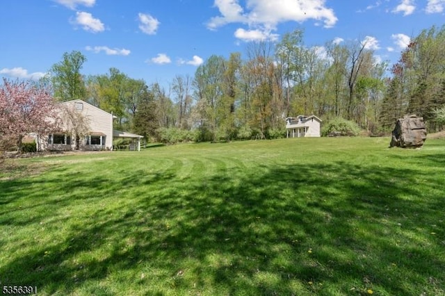 75 Wolfs Corner Rd, Green Twp, NJ 07860 - view of grassy yard