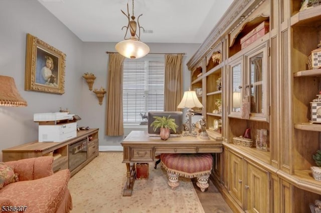 16 Gordon Way, Mount Olive Twp, NJ 07836 - office area with wood finished floors