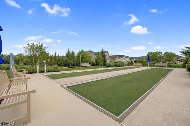 16 Gordon Way, Mount Olive Twp, NJ 07836 - view of home's community with a bocce ball area
