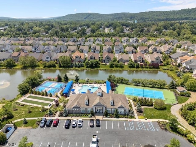 16 Gordon Way, Mount Olive Twp, NJ 07836 - bird's eye view of a large body of water