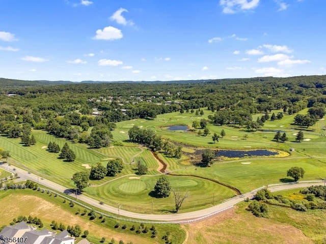16 Gordon Way, Mount Olive Twp, NJ 07836 - drone / aerial view of a nearby body of water and a golf club