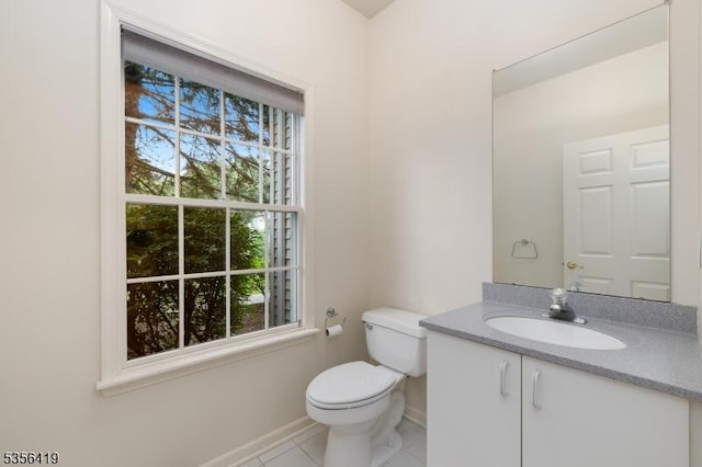 1 Joss Way, Long Hill Twp, NJ 07946 - bathroom featuring vanity and tile patterned flooring