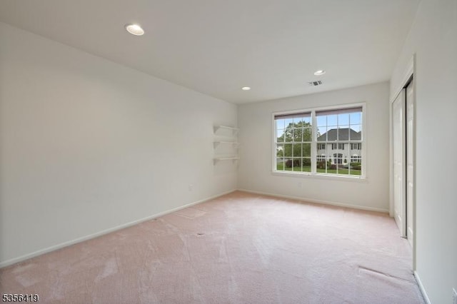 1 Joss Way, Long Hill Twp, NJ 07946 - spare room featuring light colored carpet and recessed lighting