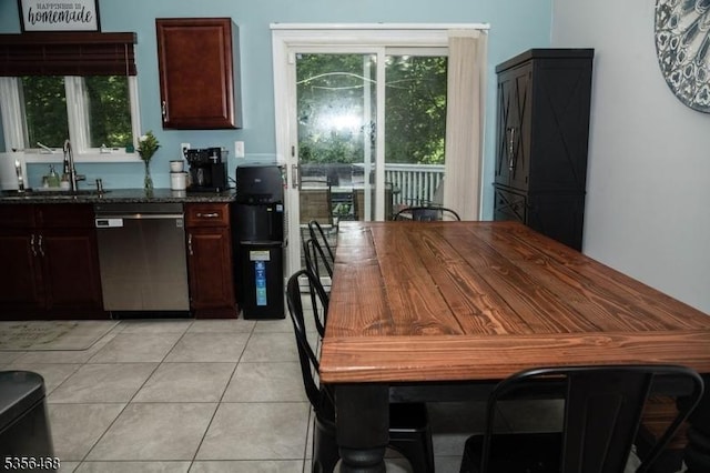 10 Lincoln Ave, Vernon Twp, NJ 07462 - dining space with healthy amount of natural light and light tile patterned floors