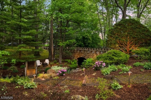 34 Crane Rd, Mountain Lakes Boro, NJ 07046 - view of yard