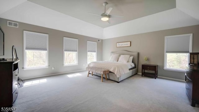 1 Dewing Ct, Raritan Twp, NJ 08551 - bedroom with light colored carpet, multiple windows, and baseboards