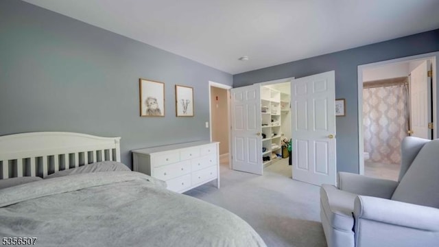 1 Dewing Ct, Raritan Twp, NJ 08551 - carpeted bedroom featuring a walk in closet