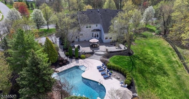 1 Dewing Ct, Raritan Twp, NJ 08551 - view of subject property with a pool area