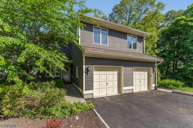 3 Saint Andrews Ln, Clinton Twp, NJ 08801 - view of front of house with a garage and asphalt driveway