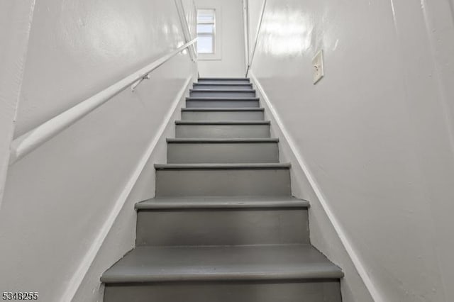 view of staircase