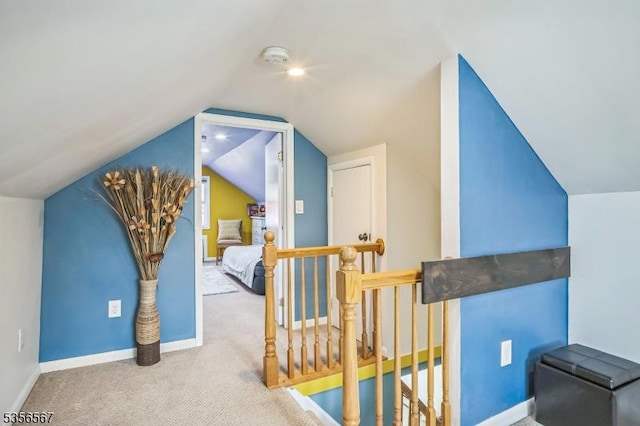129 River Dr, Parsippany-Troy Hills Twp, NJ 07034 - bonus room with carpet, lofted ceiling, and baseboards