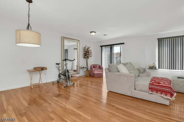 127 Brill St, Newark City, NJ 07105 - living room with wood finished floors and baseboards