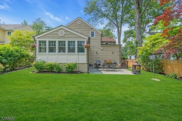 73 Lafayette Ave, Chatham Boro, NJ 07928 - rear view of property featuring a patio