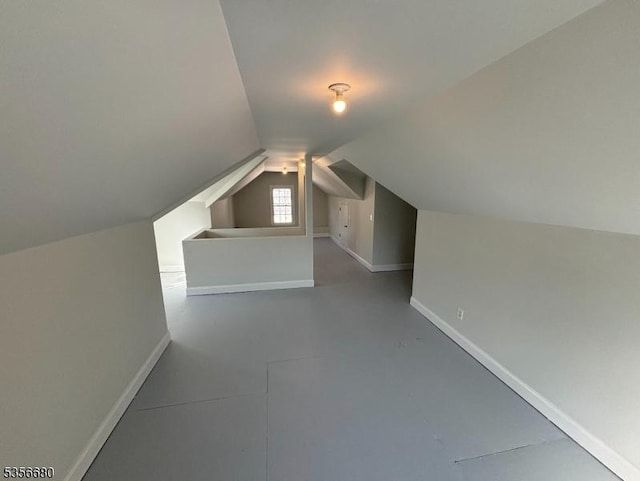 758 Somerset St Unit 2, Watchung Boro, NJ 07069 - bonus room featuring baseboards and lofted ceiling